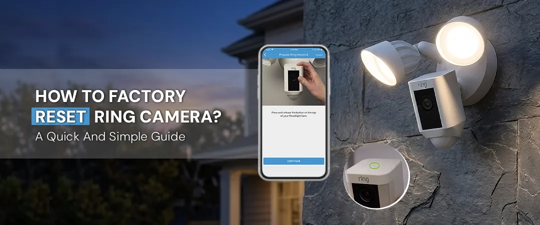 Factory reset ring camera