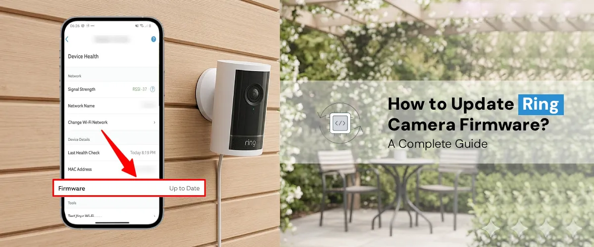 Update Ring Camera Firmware