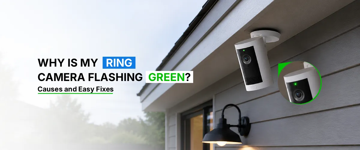 Ring Camera Flashing Green Light