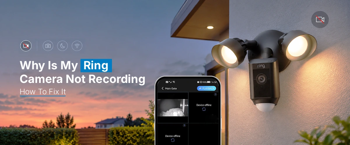 Ring Camera Not Recording
